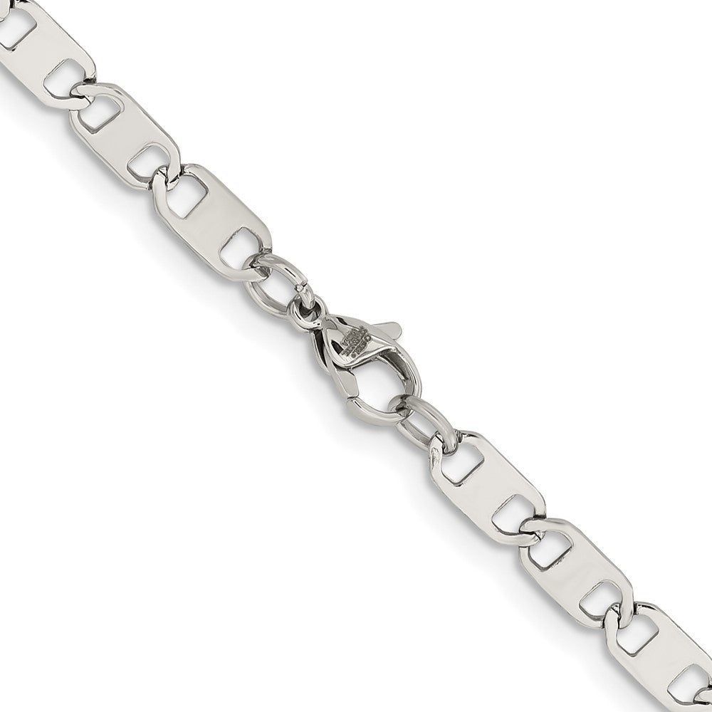 Chisel Stainless Steel Polished 5mm 22 inch Anchor ChainSRN1880