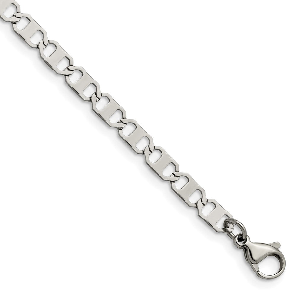 Chisel Stainless Steel Polished 5mm 7.5 inch Anchor Chain SRN1880-7.5