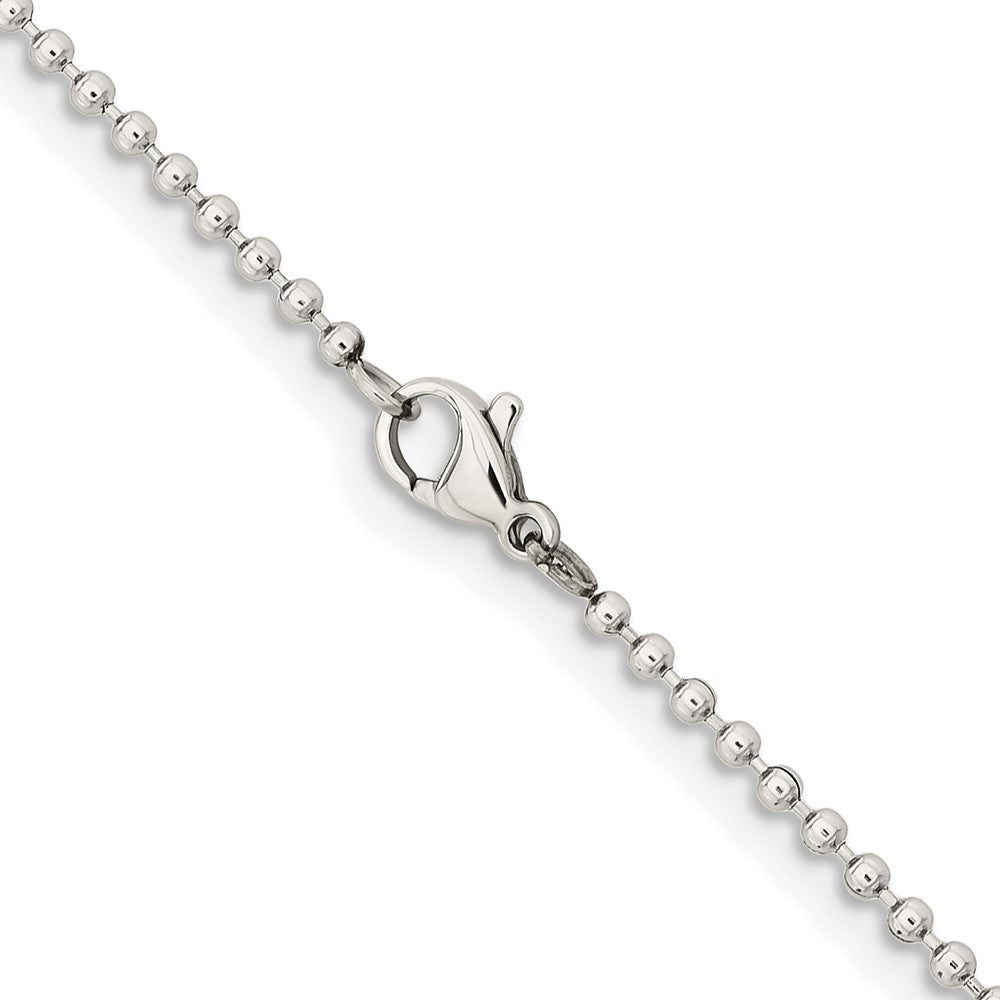 Chisel Stainless Steel Polished 2mm 20 inch Ball ChainSRN222