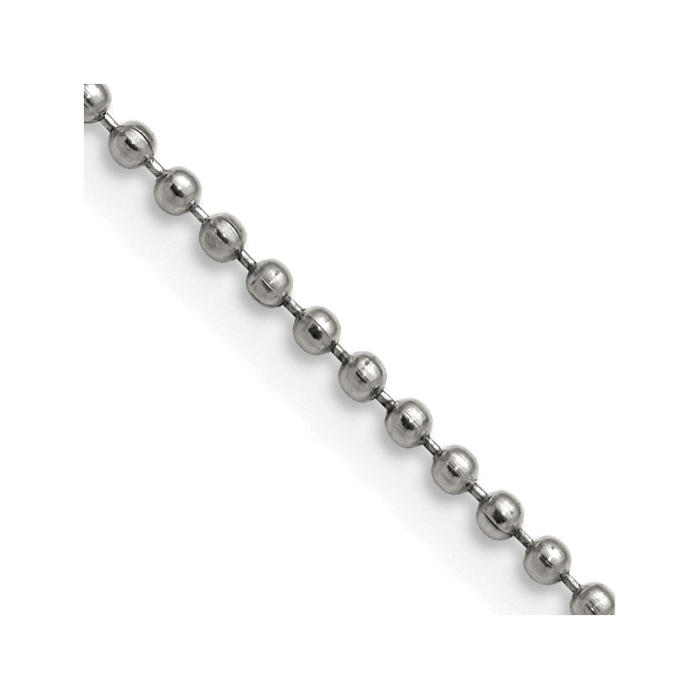 Chisel Stainless Steel Polished 2mm 16 inch Ball ChainSRN222