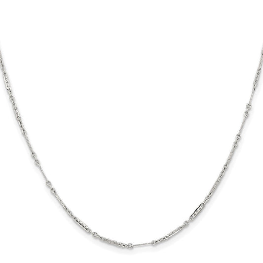 Chisel Stainless Steel Polished 1.8mm 20 inch Fancy Link ChainSRN2252