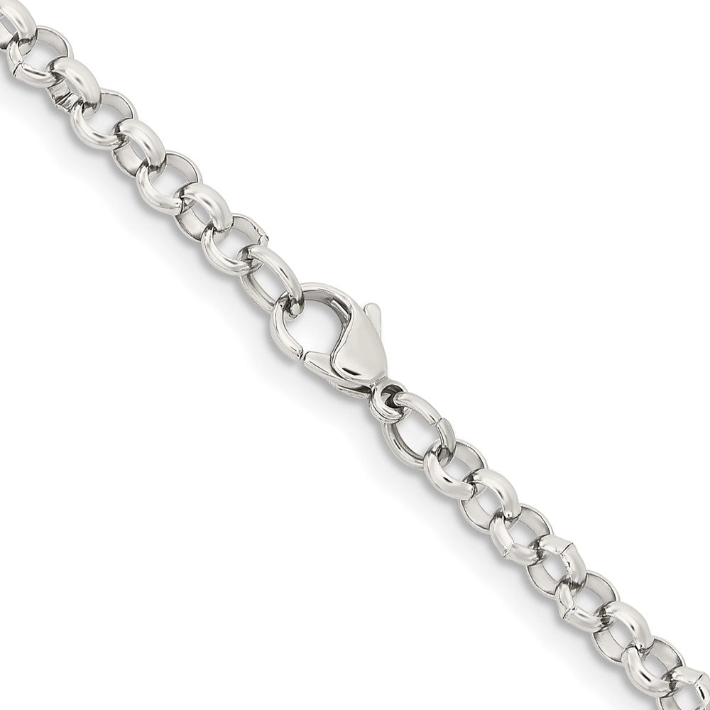 Chisel Stainless Steel Polished 4.6mm 36 inch Rolo ChainSRN654
