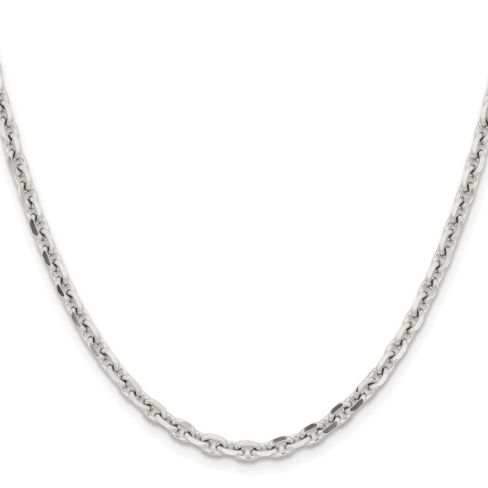 Chisel Stainless Steel Polished 4.3mm 22 inch Cable ChainSRN659