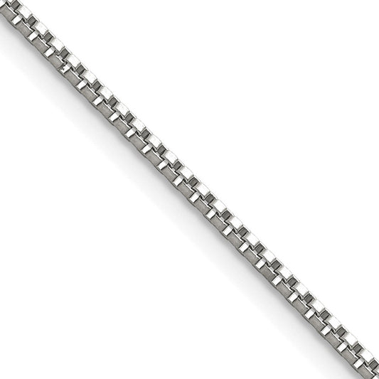 Chisel Stainless Steel Polished 1.5mm 16 inch Box ChainSRN662