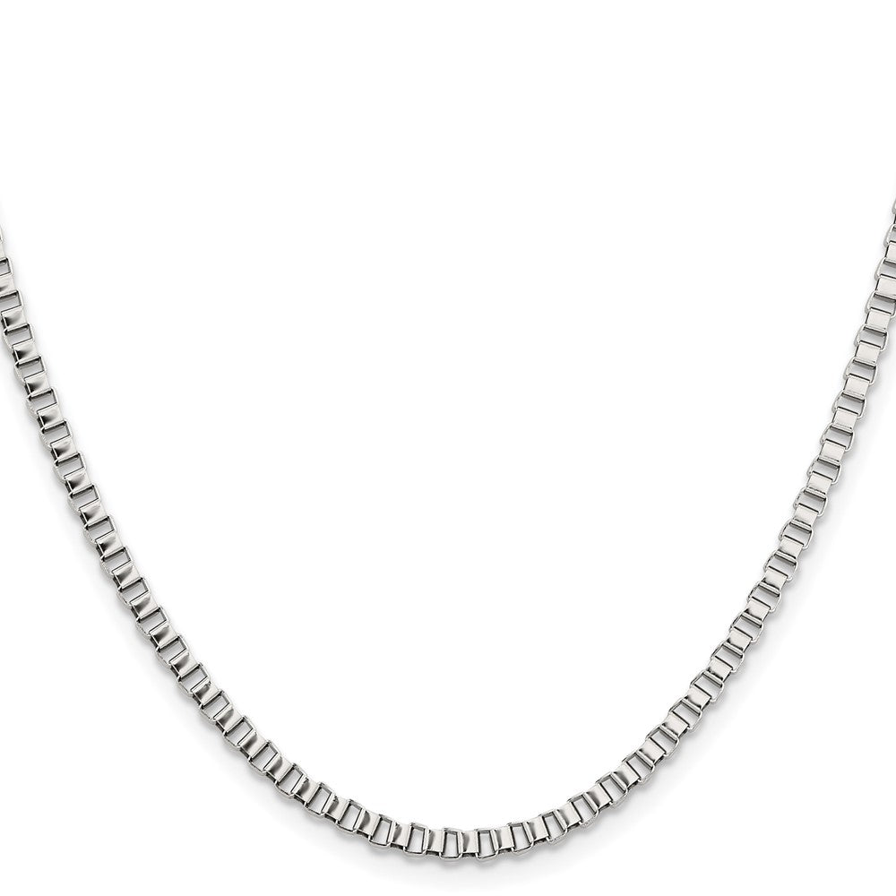 Chisel Stainless Steel Polished 3.2mm 22 inch Box ChainSRN665
