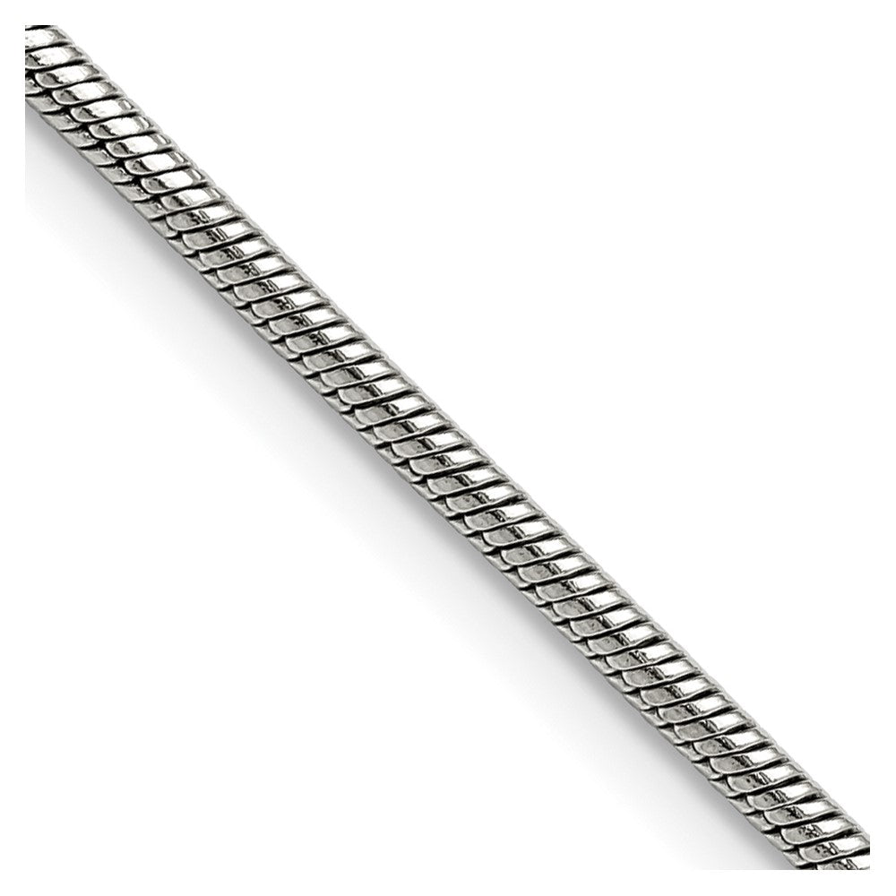 Chisel Stainless Steel Polished 2.4mm 20 inch Snake ChainSRN669