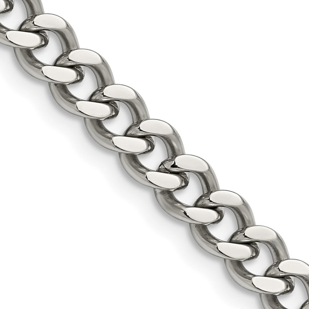 Chisel Stainless Steel Polished 6.75mm 20 inch Curb ChainSRN689