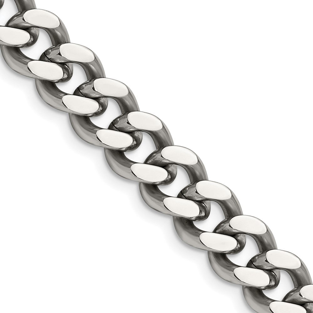 Chisel Stainless Steel Polished 9.5mm 22 inch Curb ChainSRN691