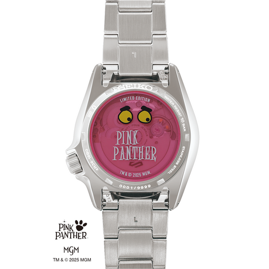 Seiko 5 Sports Pink Panther Limited Edition Watch SRPM07