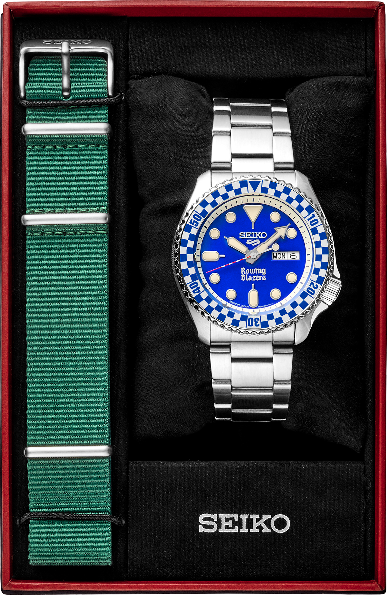 Seiko 5 Sports X Rowing Blazers Limited Edition Watch SRPM19