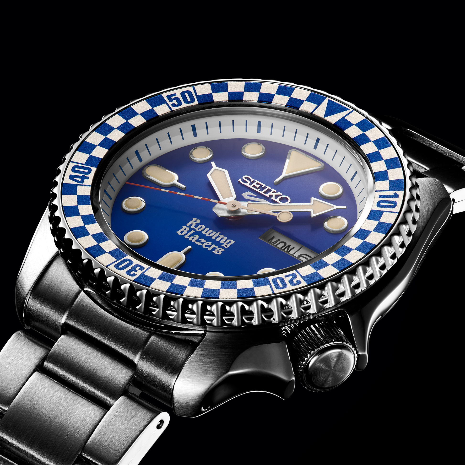 Seiko 5 Sports X Rowing Blazers Limited Edition Watch SRPM19