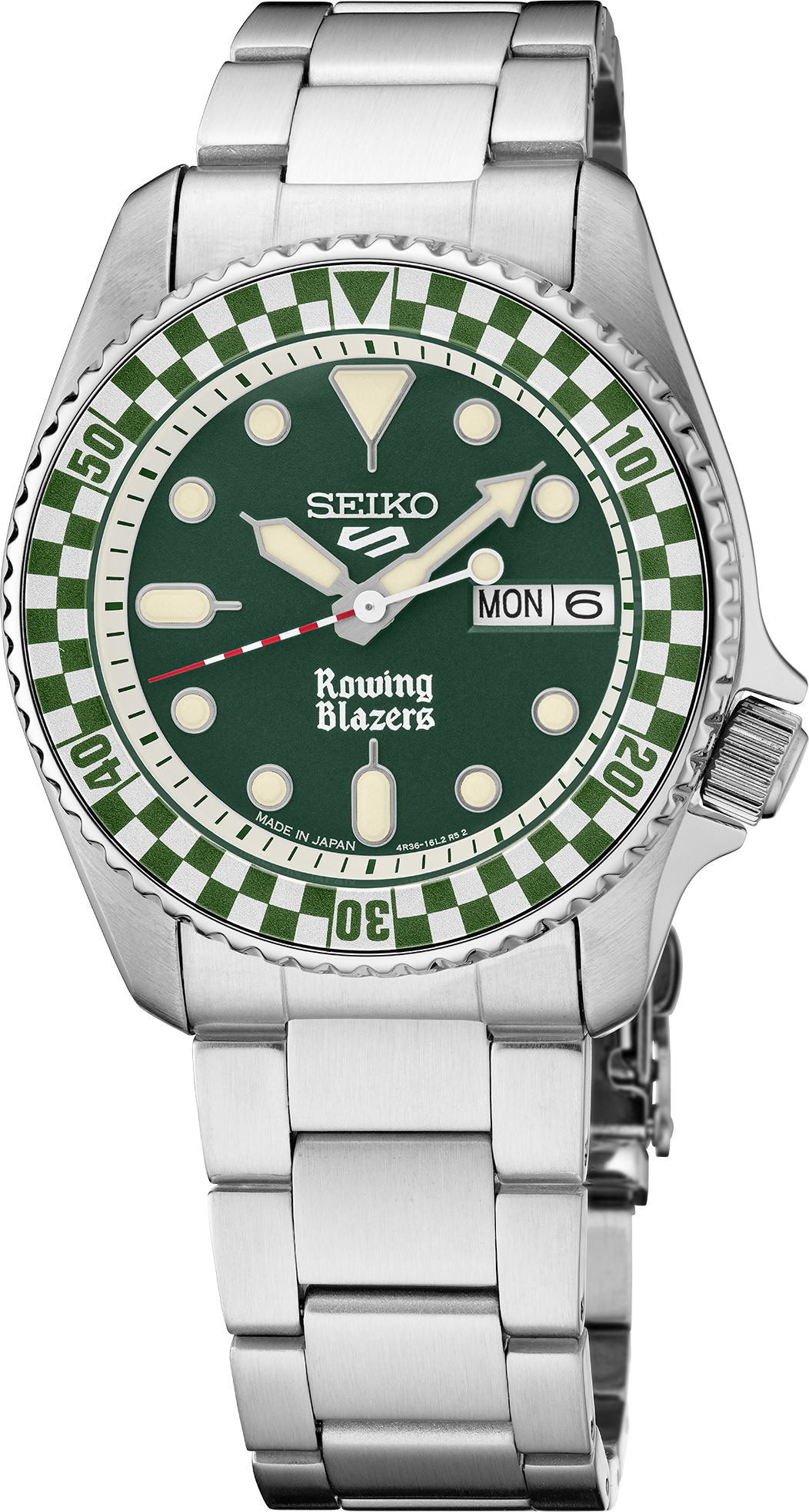Seiko 5 Sports X Rowing Blazers Limited Edition Watch SRPM21