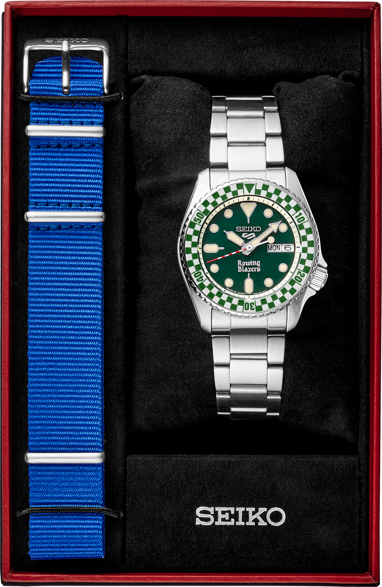 Seiko 5 Sports X Rowing Blazers Limited Edition Watch SRPM21