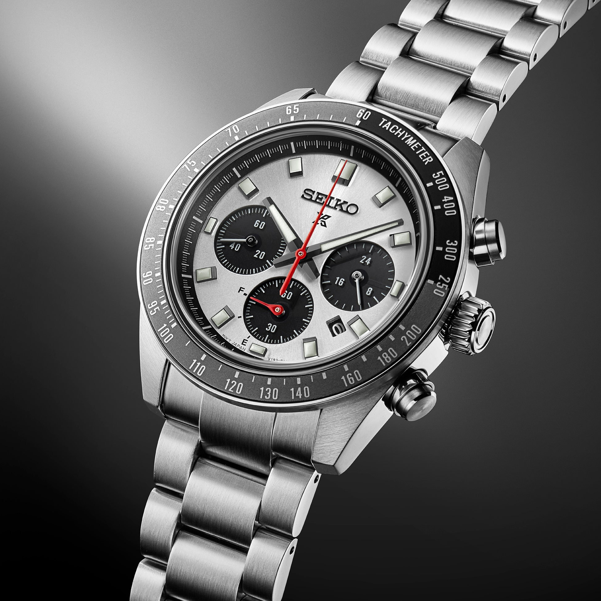 Seiko Speedtimer Solar Chronograph Watch SSC911