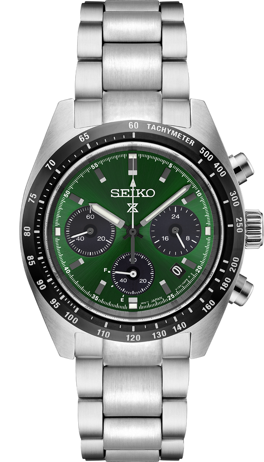 Seiko Speedtimer Solar Chronograph Watch SSC933