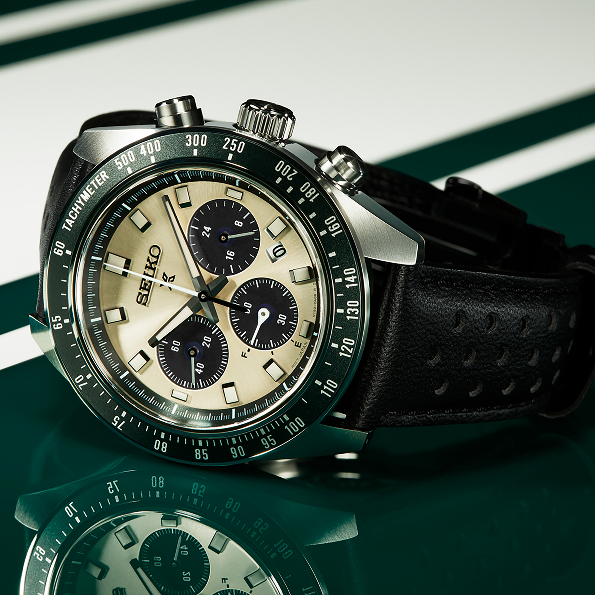 Seiko Speedtimer Solar Chronograph Watch SSC943