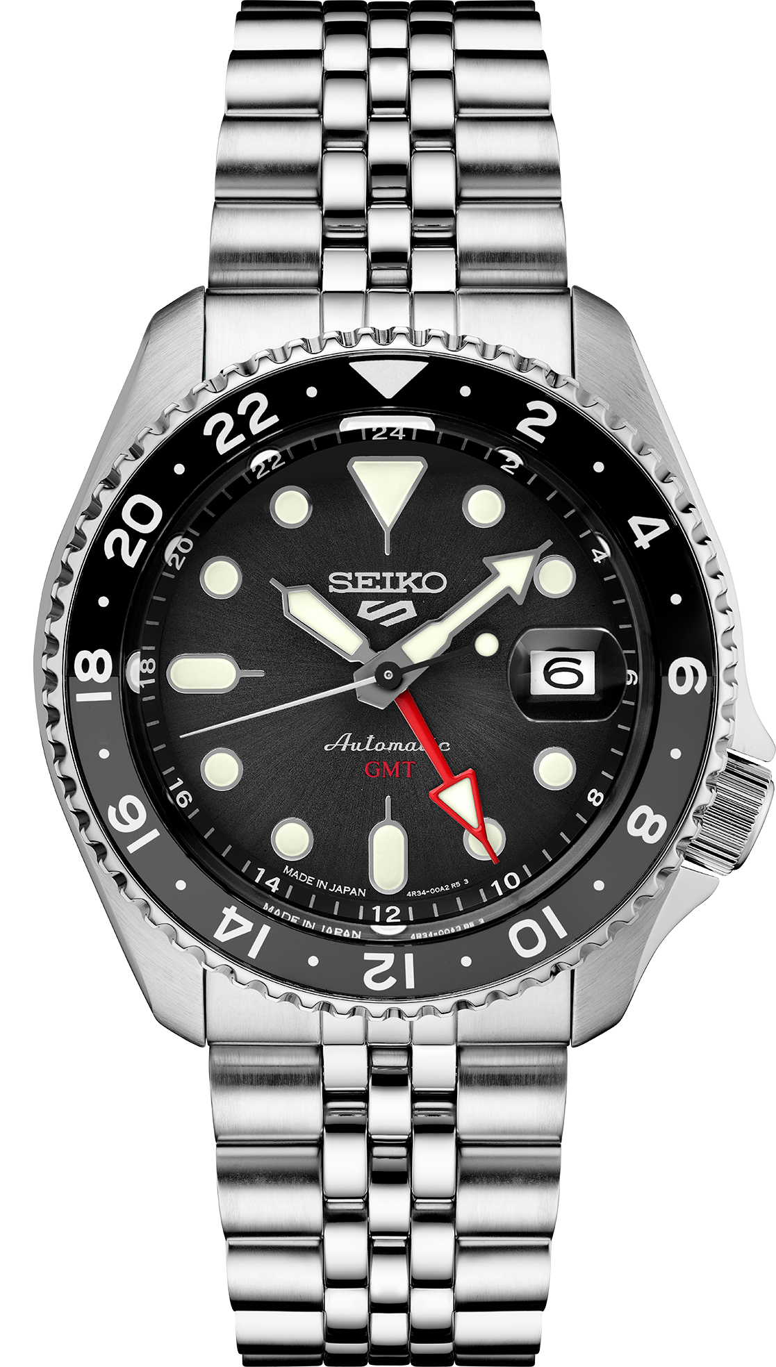 Seiko 5 Sports SKX Sports Style GMT Series Watch SSK001