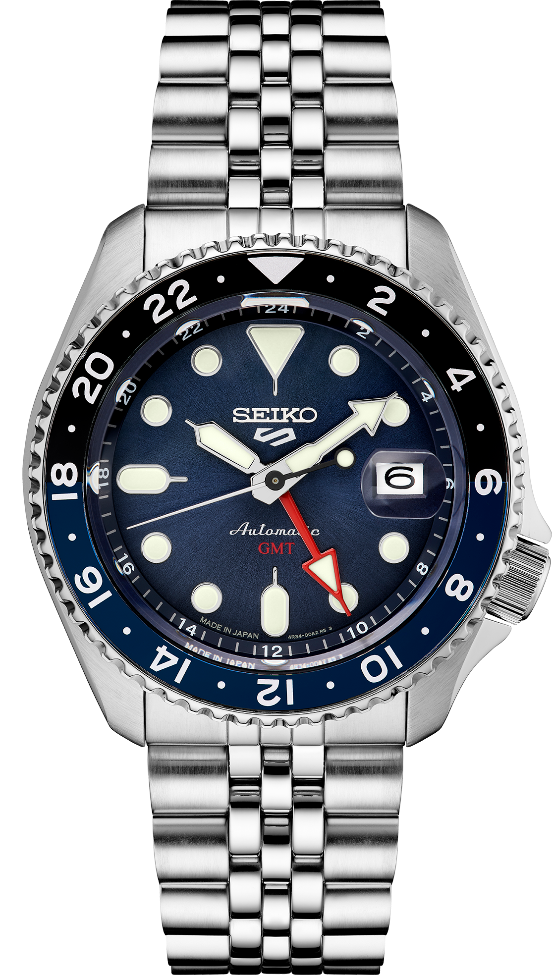 Seiko 5 Sports SKX Sports Style GMT Series Watch SSK003