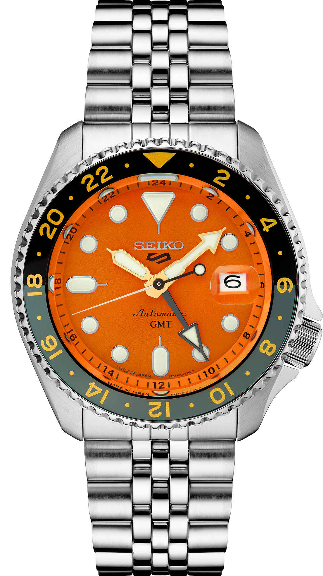 Seiko 5 Sports SKX Sports Style GMT Series Watch SSK005