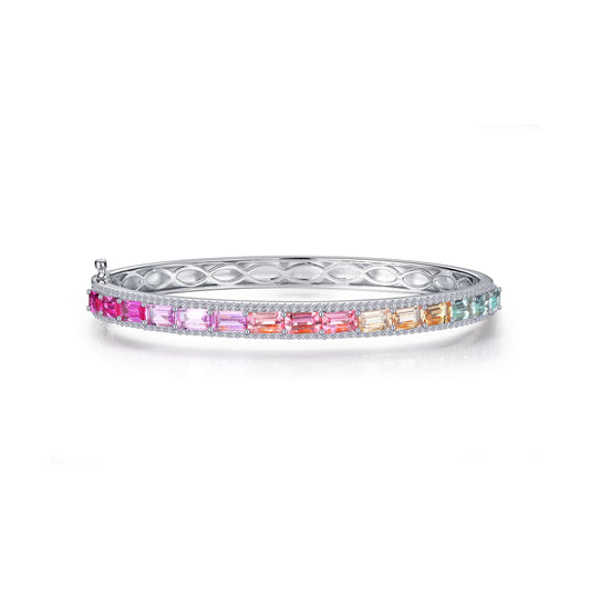 Lafonn 5.98 CTW Fancy Lab-Grown Sapphire Bracelet
