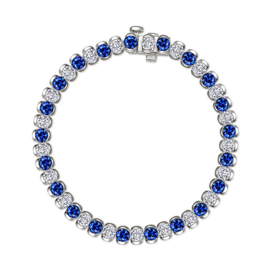 lafonn-7-5-ctw-aria-half-bezel-sapphire-tennis-bracelet