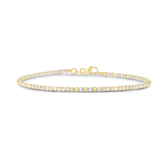 Royal Chain 14K Two-tone Pallina Bead Bracelet TBG3590
