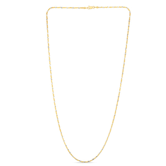 Royal Chain 14K Gold 1.5mm Sparkle Chain TTSC025