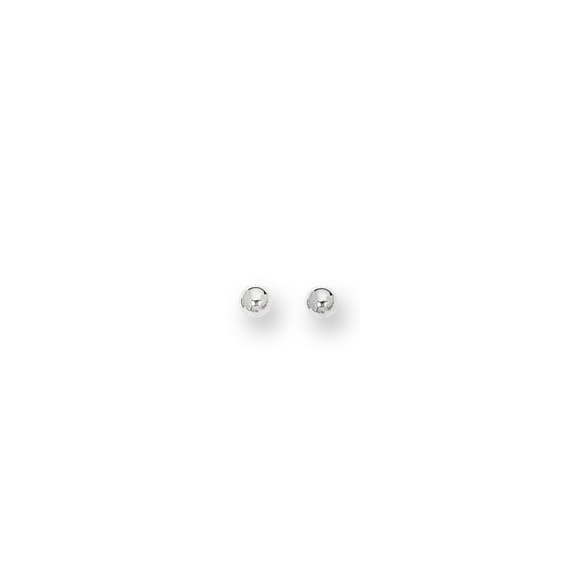 Royal Chain 14K Gold Polished 10mm Post Earring BALL