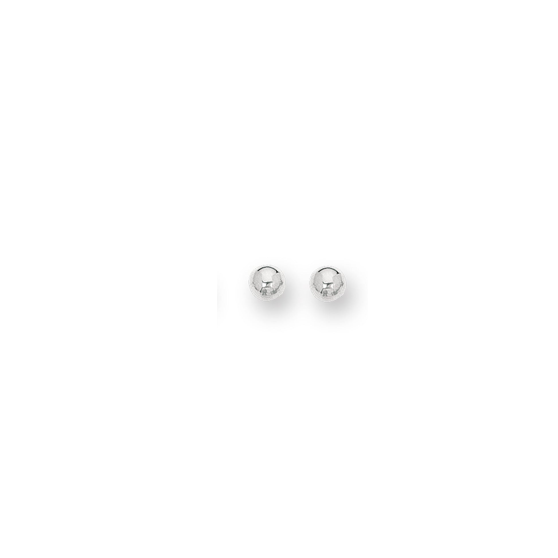 Royal Chain 14K Gold Polished 10mm Post Earring BALL
