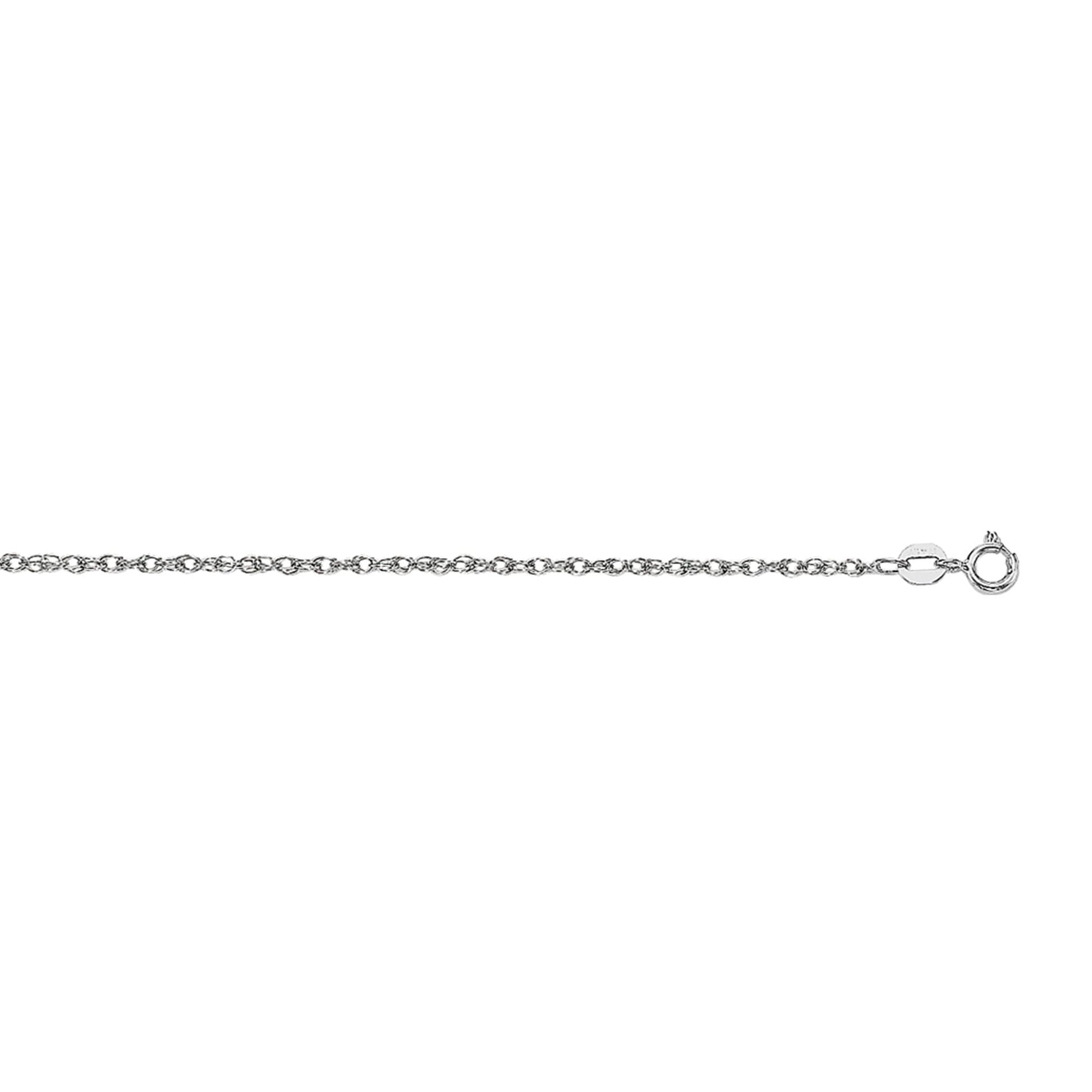 Royal Chain 14K Gold .95mm Machine Rope Chain (Carded) W6R16