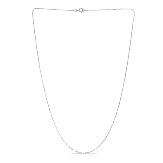 Royal Chain 14K Gold 1.1mm Diamond Cut Cable Chain WCAB030