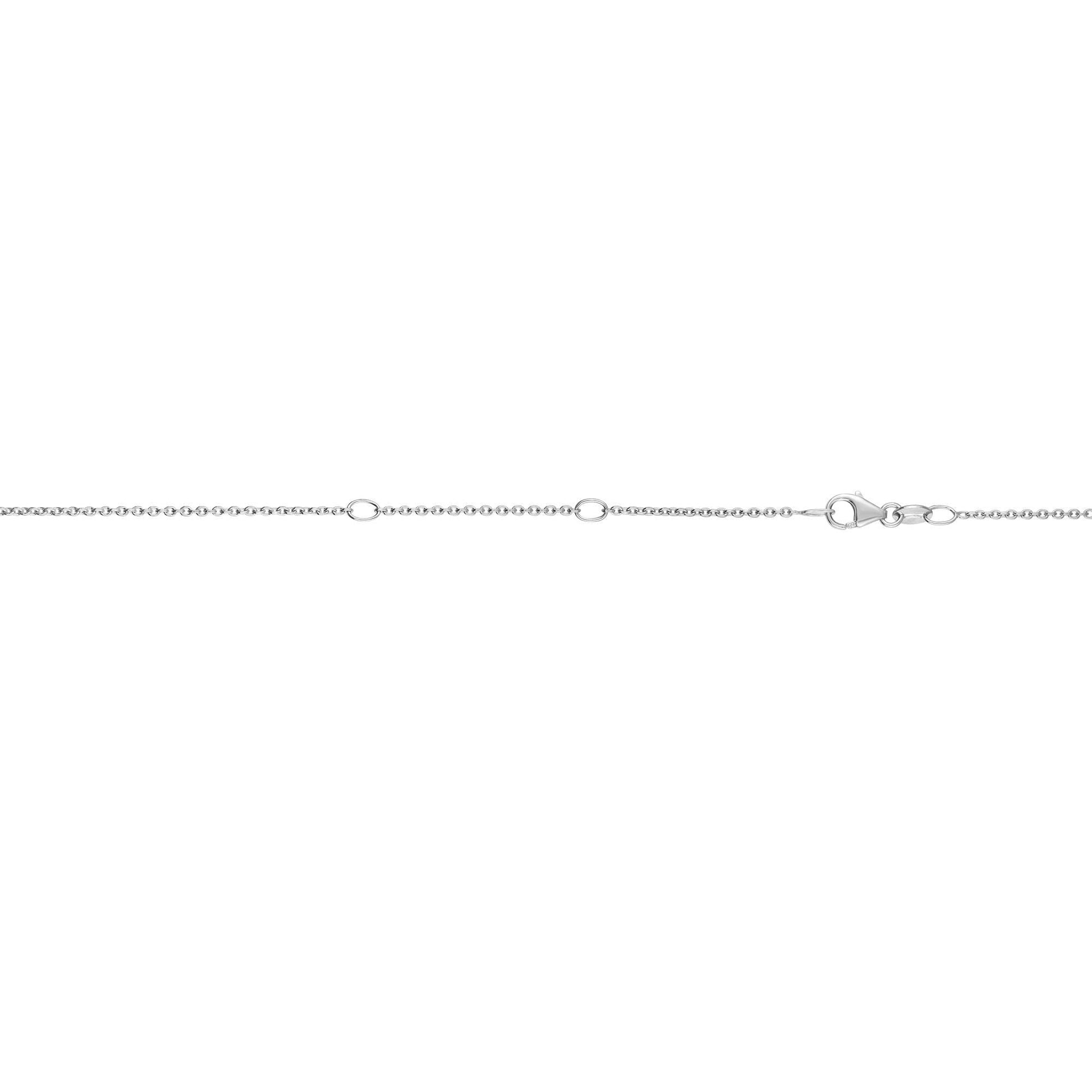 Royal Chain 14K Gold 1.1mm Double Extendable Diamond Cut Cable Chain EECAB030