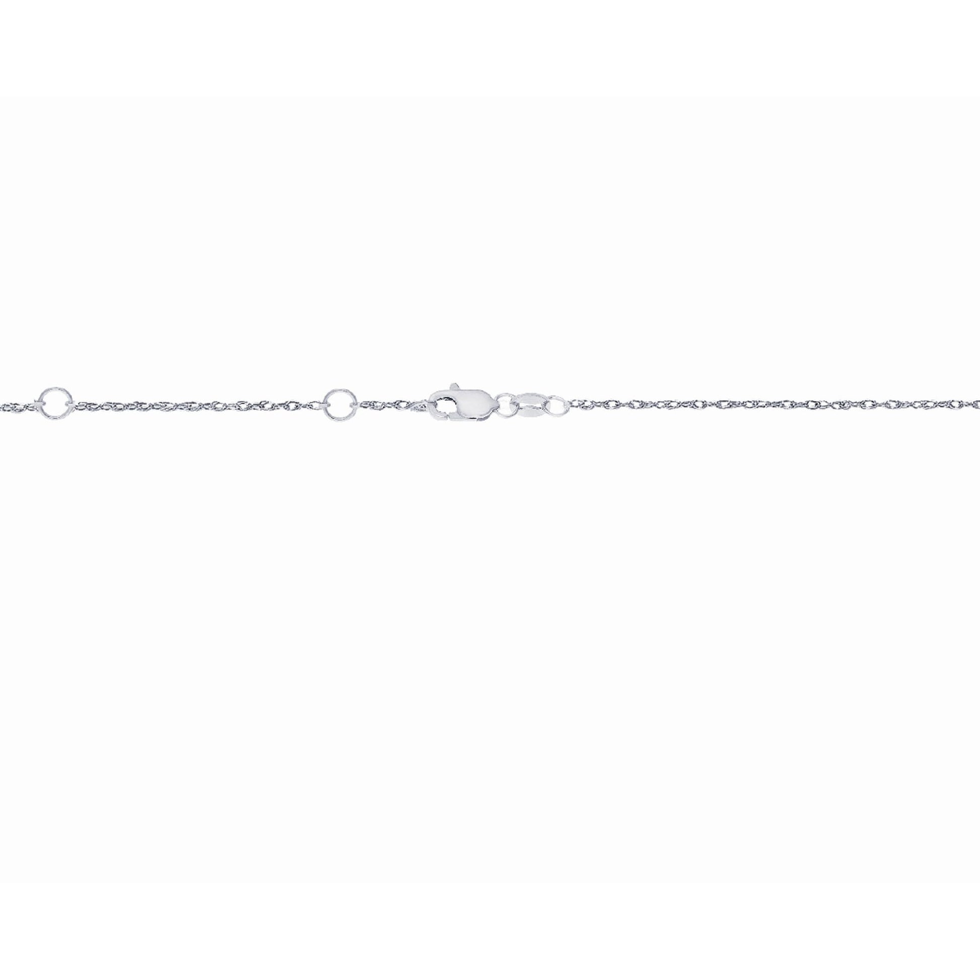 Royal Chain 14K Gold .5mm Double Extendable Rope Chain EEQR5