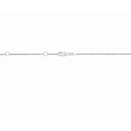 Royal Chain 14K Gold .5mm Double Extendable Rope Chain EEQR5