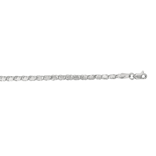 Royal Chain 14K Gold 3mm Heart Chain HC1