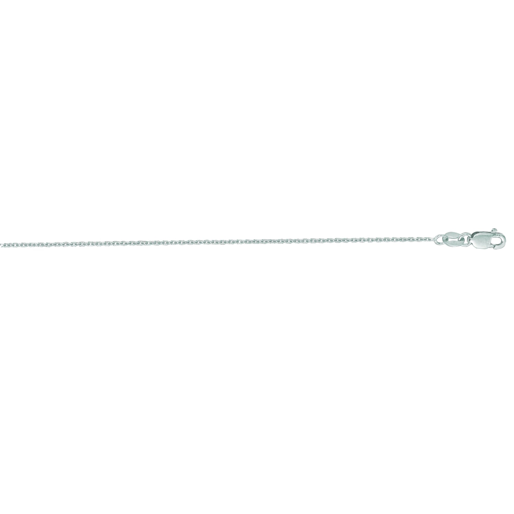 Royal Chain 14K Gold 1.1mm Diamond Cut Cable Chain LCAB30