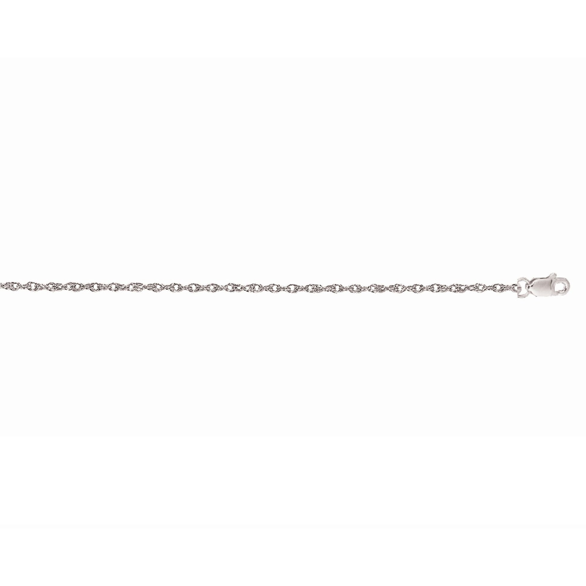 Royal Chain 14K Gold .85mm Machine Rope Chain (Carded) LCRD8