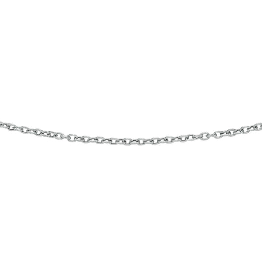 14K Gold 2.9mm Textured Cable Chain