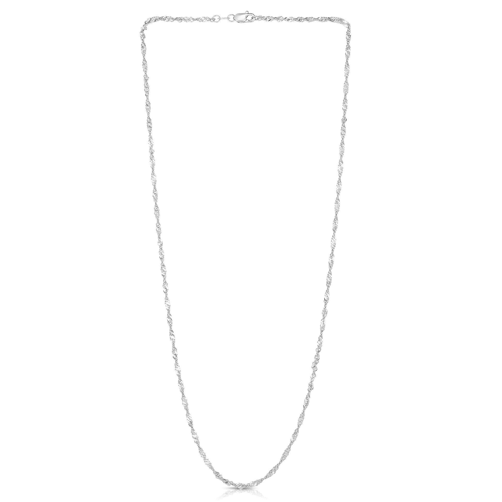 Royal Chain 14K Gold 1.8mm Singapore Chain LSING030