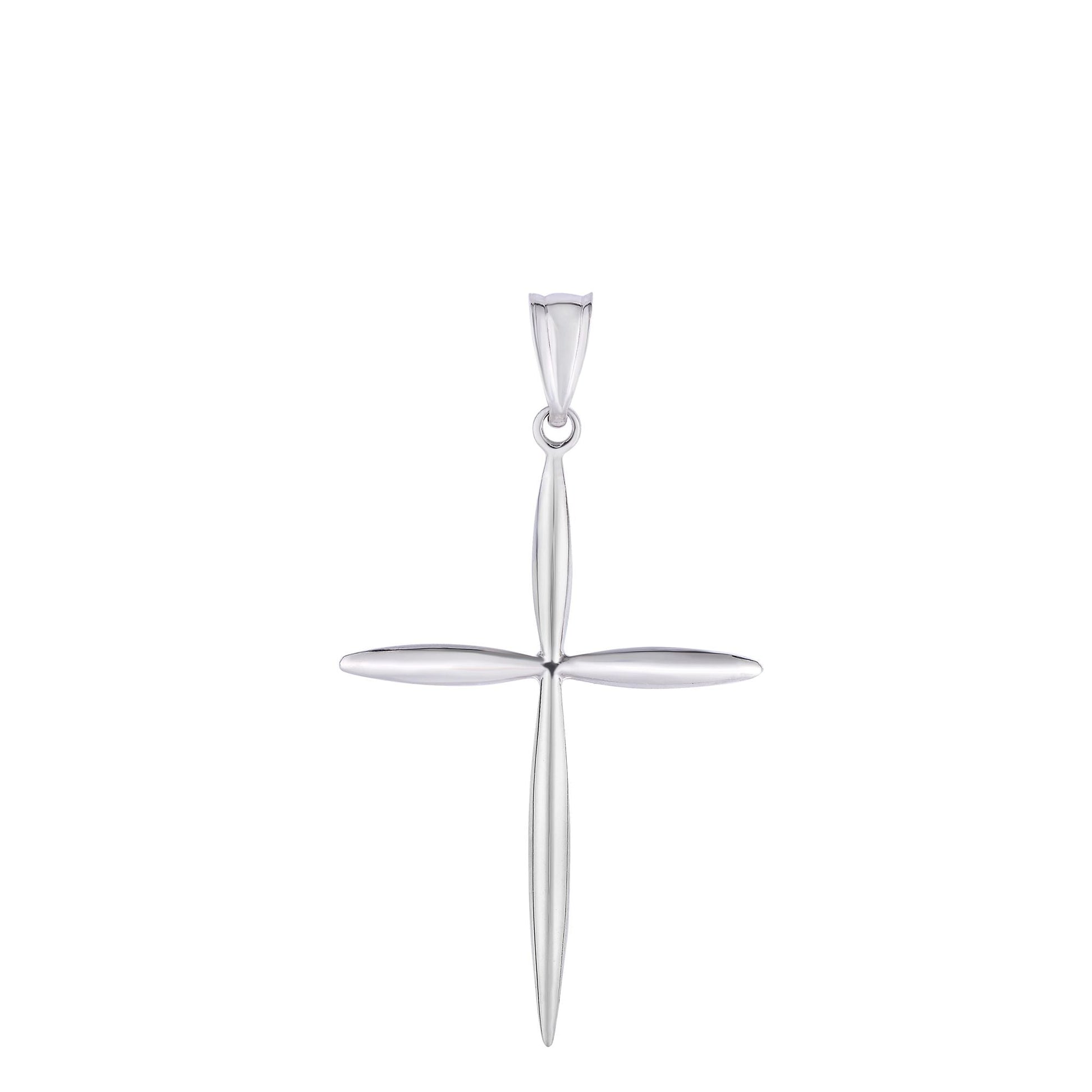 Royal Chain 14K Gold Polished Cross WPD8120