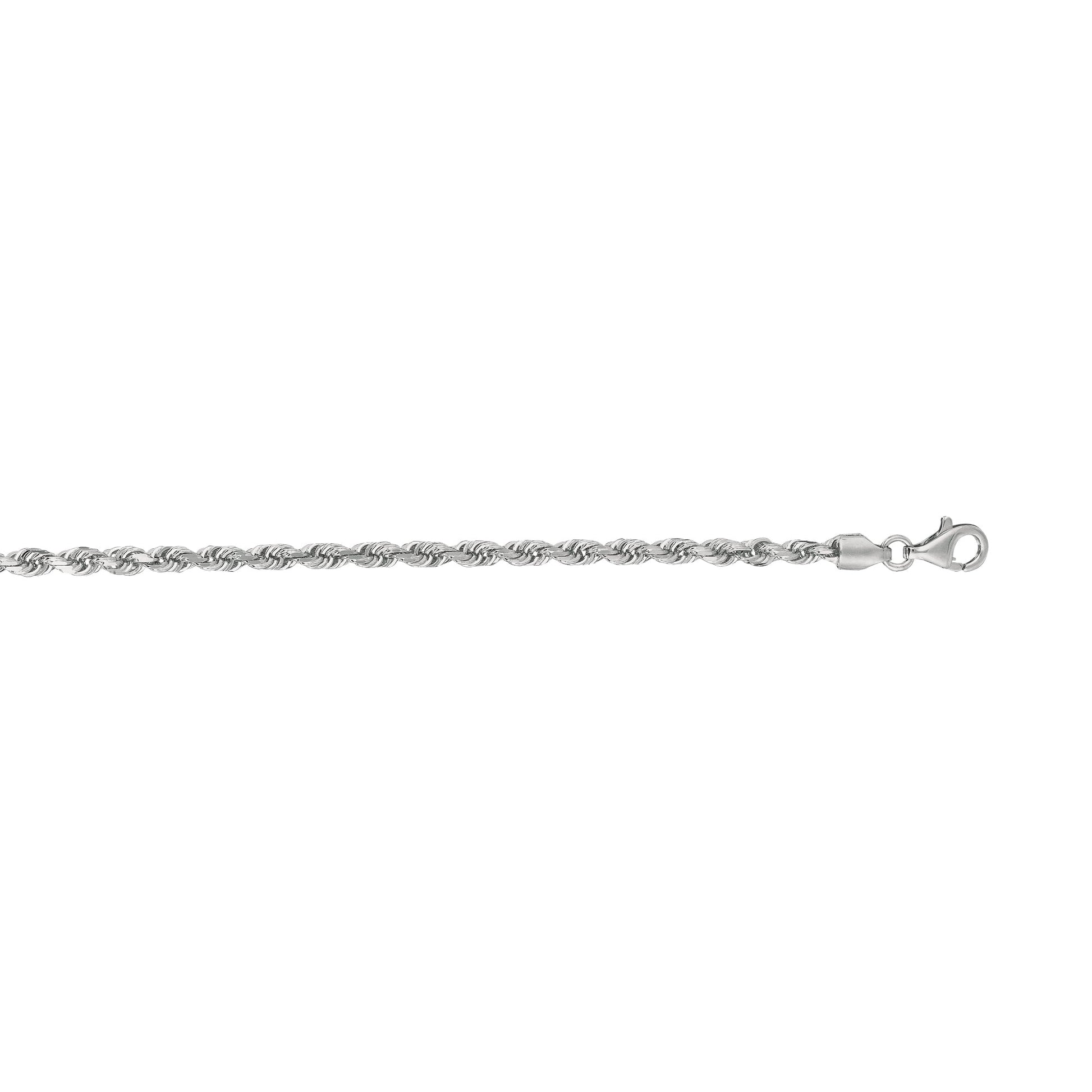 Royal Chain 14K Gold 3mm Diamond Cut Royal Rope Chain WR023