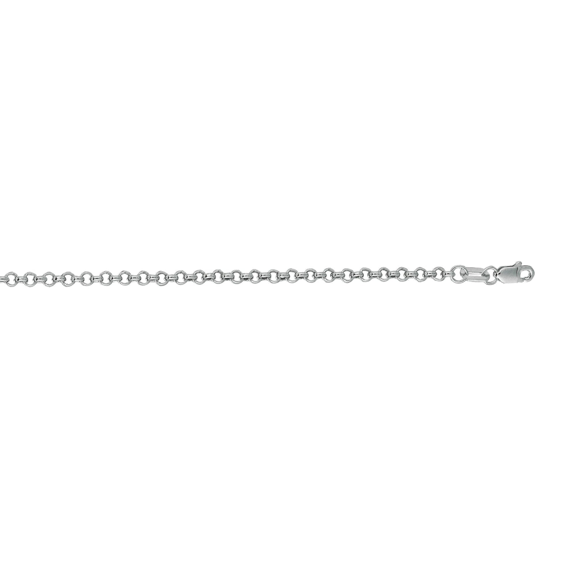 Royal Chain 14K Gold 2.5mm Lite Rolo Chain R100