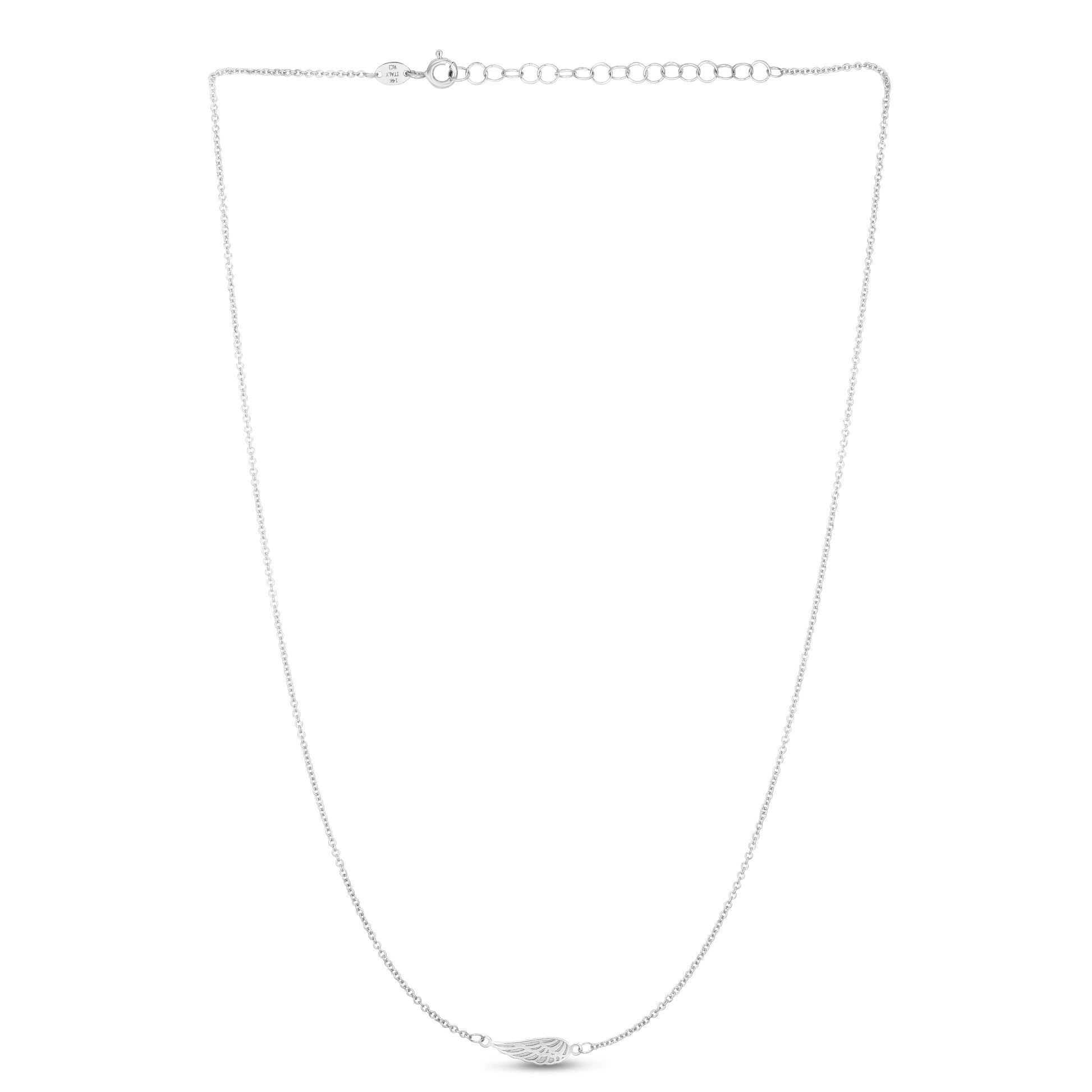 Royal Chain 14K Gold Angel Wing Necklace RC10907