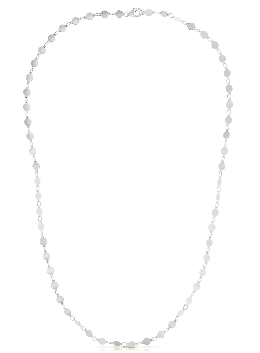 Royal Chain 14K Gold Round Mirror Chain WRC8240