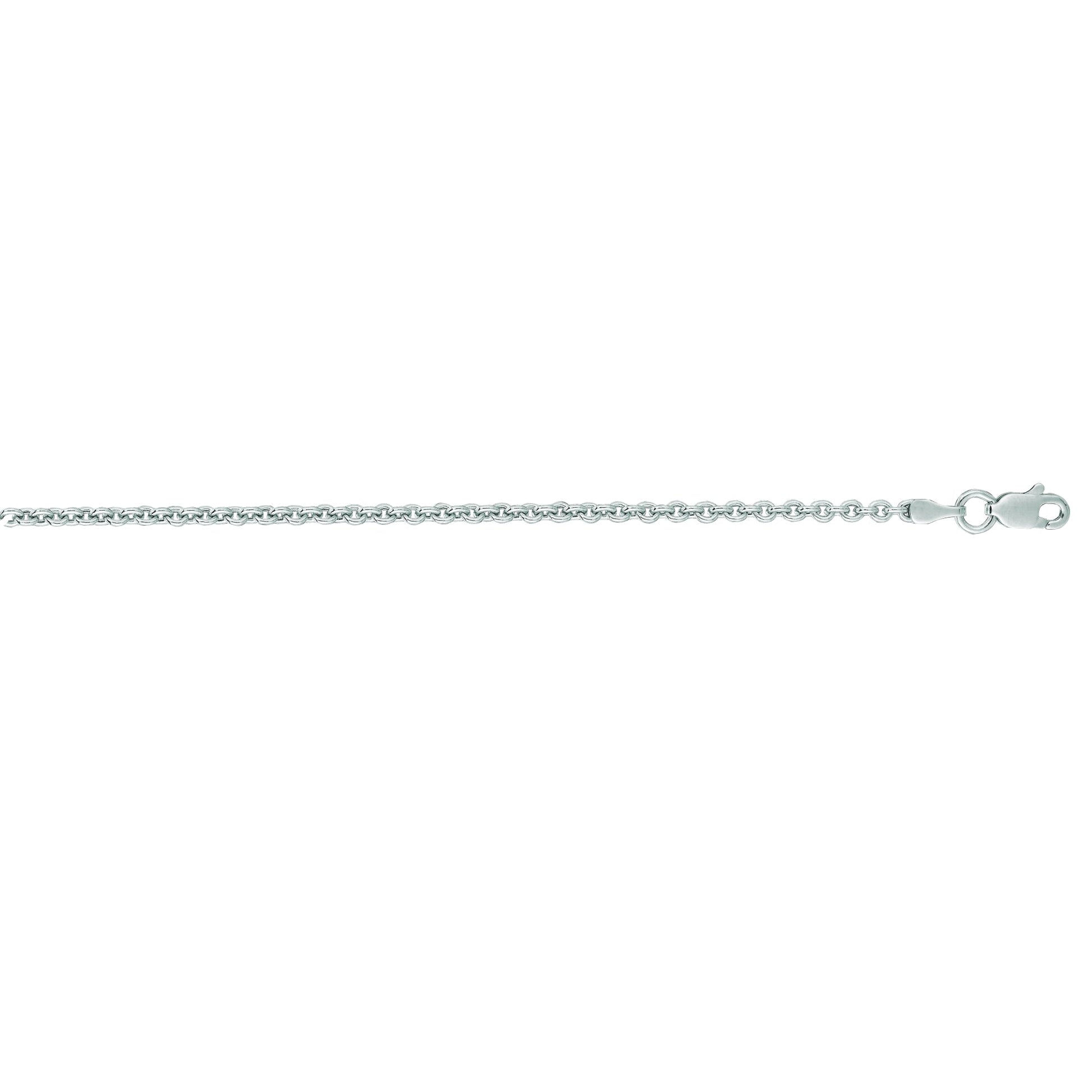 Royal Chain 14K Gold 2.3mm Lite Forsantina Chain RCAB60
