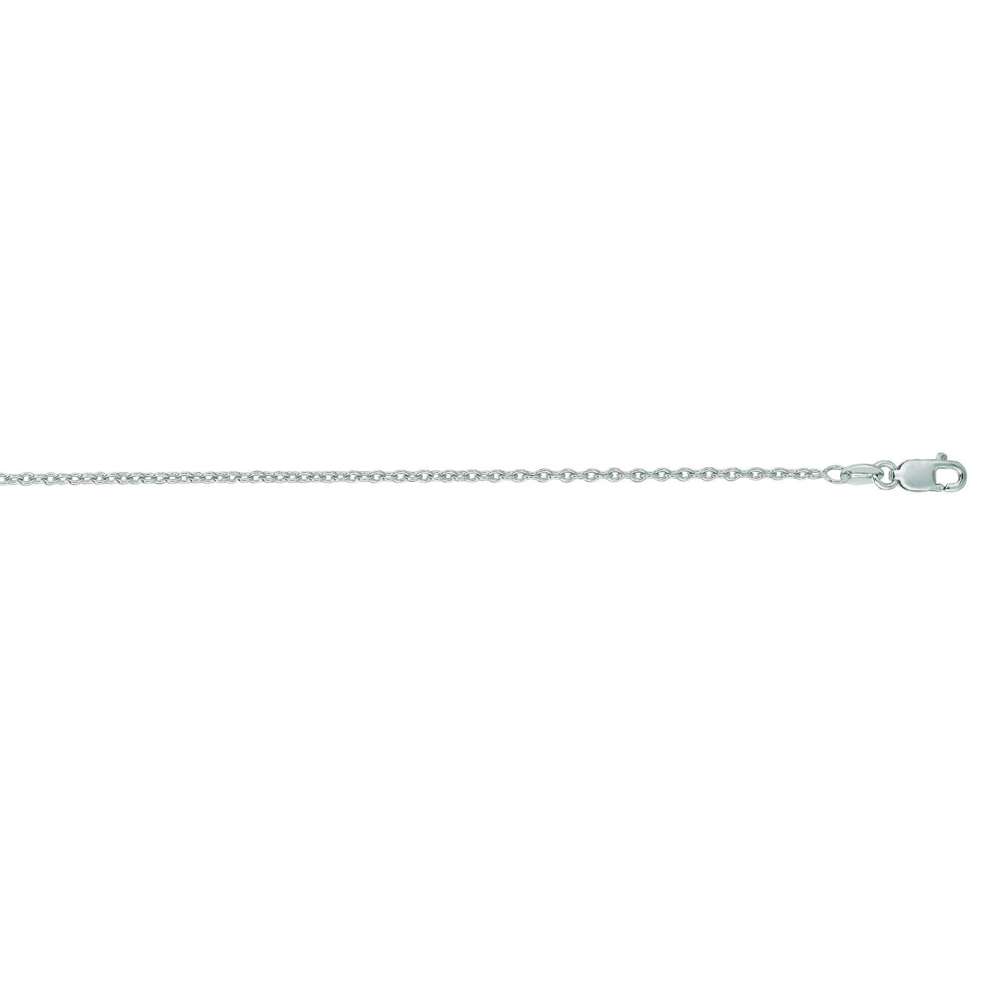 Royal Chain 14K Gold 1.5mm Oval Cable Chain RF035