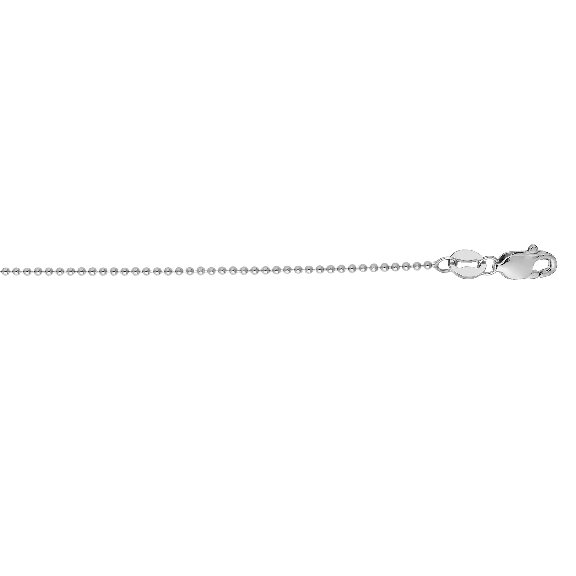 Royal Chain 14K Gold 1mm Bead Chain SBD050