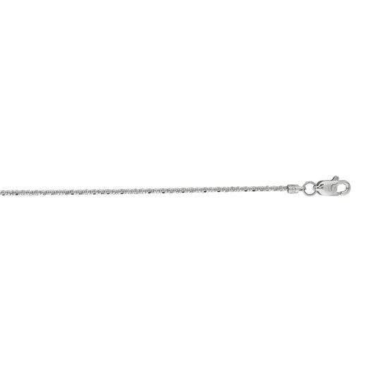 14K Gold 1.1mm Sparkle Chain