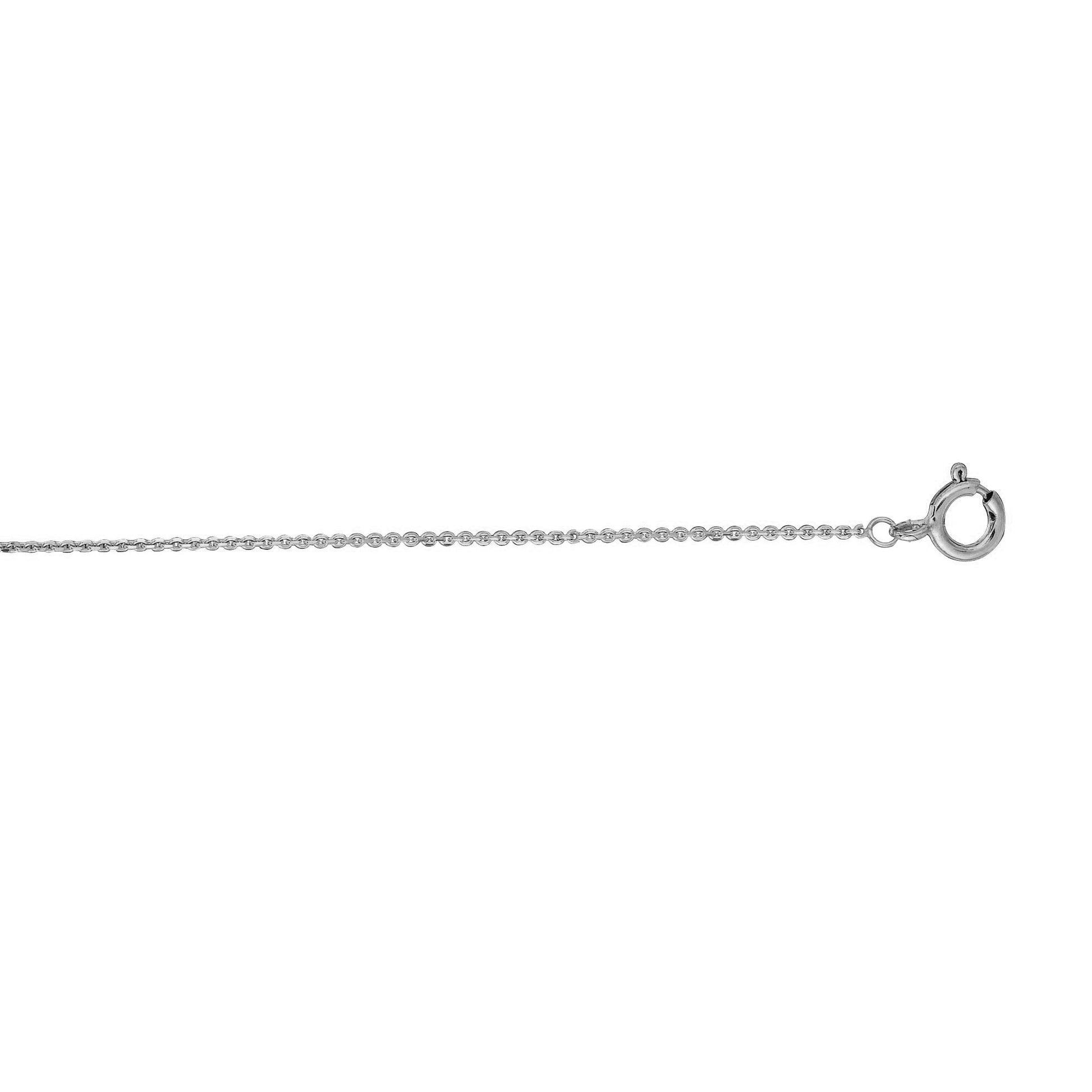 Royal Chain 14K Gold 0.68mm Diamond Cut Cable Chain SCAB019