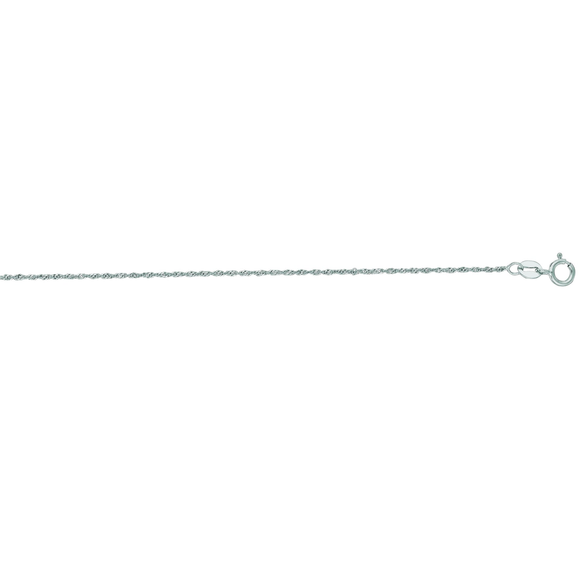 Royal Chain 14K Gold 1.1mm Singapore Chain WSING20